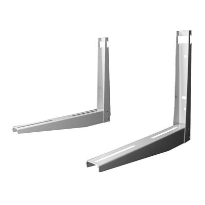 0.4-3mm espesor de acero soporte en forma de L para el aire acondicionado soporte de estante de metal
