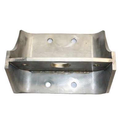Partes metálicas de chapa de acero inoxidable personalizadas para el proceso de fresado y soldadura redonda