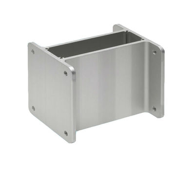 Cortar con láser personalizado Doblar soldadura de chapa de aluminio Partes metálicas con logotipo personalizado