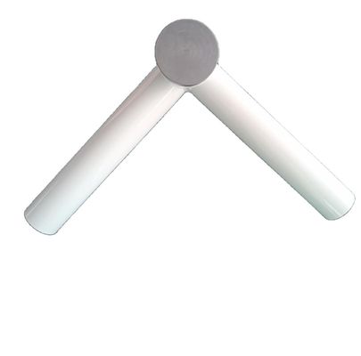 90 grados de doble espiga de palo de montaje superior soporte con estructura de un solo lado y cualquier color