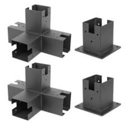 Requerimiento del cliente de acero Pergola Brackets Kit en precios de venta al por mayor para su beneficio