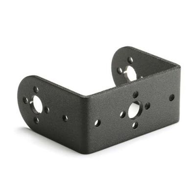 Accesorios metálicos prensados fijados en muebles personalizados para revestimiento de óxido negro