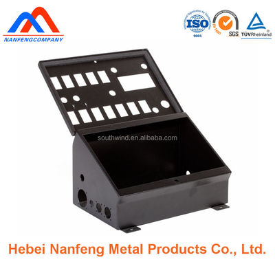 Caja de extrusión de aluminio personalizada con recubrimiento en polvo de superficie de acabado y proceso de flexión