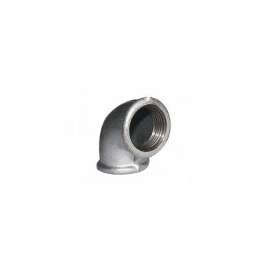 Conexión de bridas de acero galvanizado de carbono Accesorios para tuberías Codo de metal con materiales