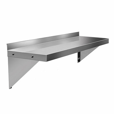 290g Triángulo de acero inoxidable montado en la pared soporte de estante para diseño funcional de la cocina