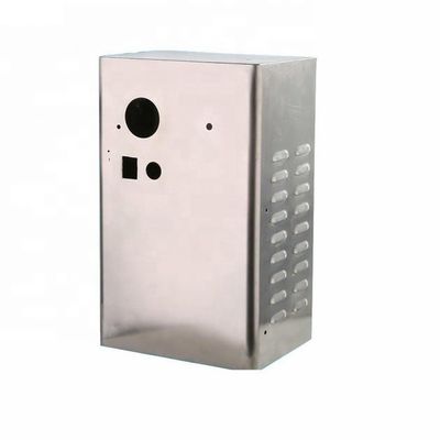 Casilla de carcasa de chapa de metal personalizada con tecnología de corte y flexión por láser de alta precisión