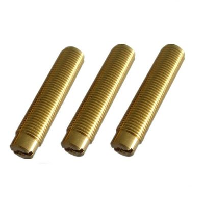 Partes de torneado CNC de acero inoxidable/bronce/aluminio no estándar personalizadas para máquinas