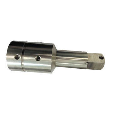 Partes mecanizadas CNC personalizadas Partes giradas de aluminio de precisión para funciones de perforación