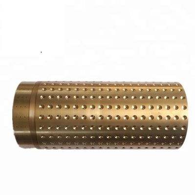 Partes de mecanizado CNC Arbusto de resorte de bronce con funciones y 15-25 días laborables Tiempo de entrega
