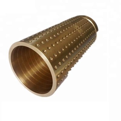 Partes de mecanizado CNC Arbusto de resorte de bronce con funciones y 15-25 días laborables Tiempo de entrega