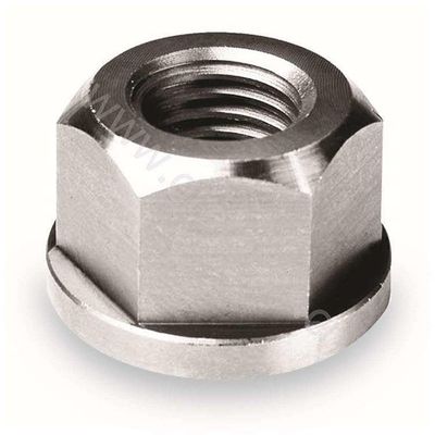 Acero inoxidable de carbono 304 316 DIN934 ASTM 18.2.2 Frutos secos hexagráficos con acabado con zinc