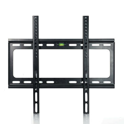 Brackets colgantes en la pared de la televisión de metal negro para montaje de televisión