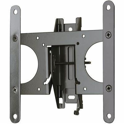 Brackets colgantes en la pared de la televisión de metal negro para montaje de televisión