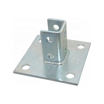 Proceso de perforación en caliente galvanizado con soldadura de la tierra de la columna de anclaje de la base de la tubería