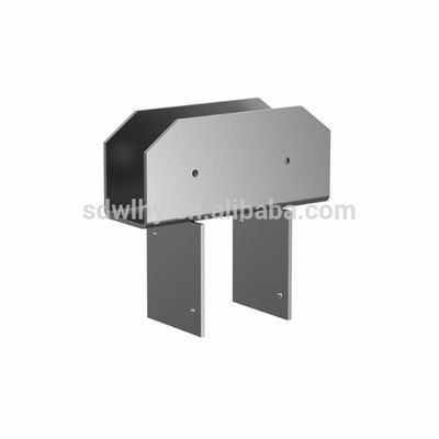 Brackets metálicos personalizados para vigas de madera