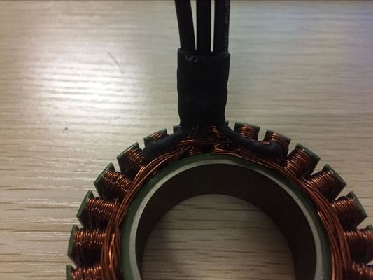 Tipo de cable recubierto de doble capa de aislamiento de 200 C BLDC Motor Estator Enrollamiento personalizado