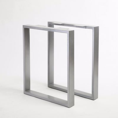 Hotel Design Soporte de mesa de acero inoxidable con estructura de soporte triangular de aluminio