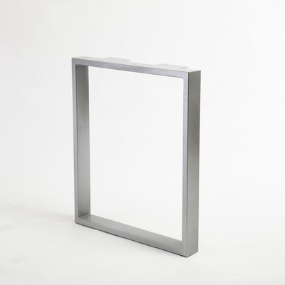 Hotel Design Soporte de mesa de acero inoxidable con estructura de soporte triangular de aluminio