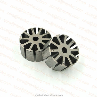 Rotor y estator de laminado de acero al silicio personalizado certificado ISO/TS 16949 2000 para motor