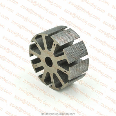 Rotor y estator de laminado de acero al silicio personalizado certificado ISO/TS 16949 2000 para motor
