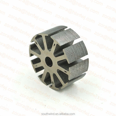 Rotor y estator de laminado de acero al silicio personalizado certificado ISO/TS 16949 2000 para motor