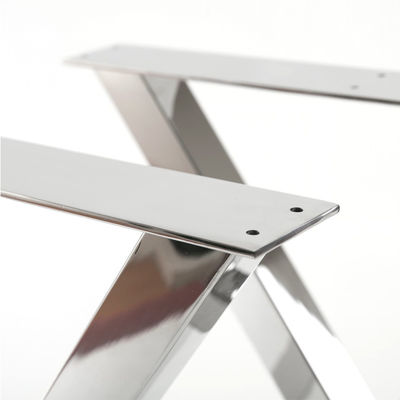 Peso pesado de hierro de acero de la medida banco de comedor mesa de café piernas de mesa de metal piezas de soldadura