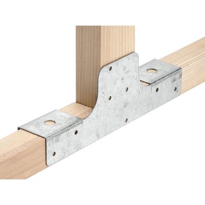 Conector de madera de hardware personalizado soporte metálico para madera y certificado ISO9001 2008