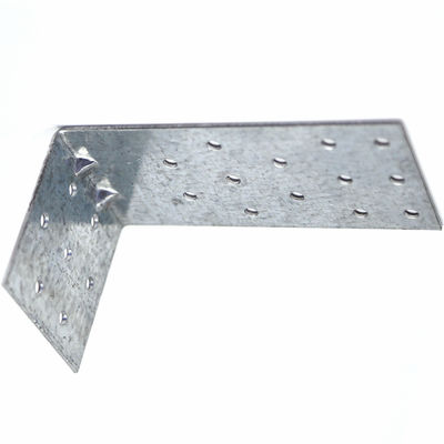 Soporte de ángulo con zinc para casas de madera duradero y fácil de instalar