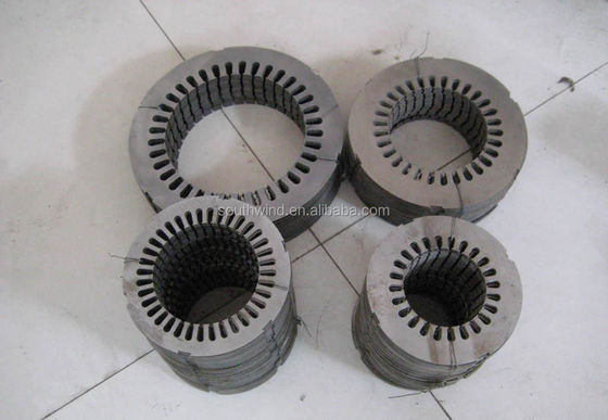 Partes estampadas de acero de silicio y laminado de estator del rotor para aplicaciones de trabajo pesado