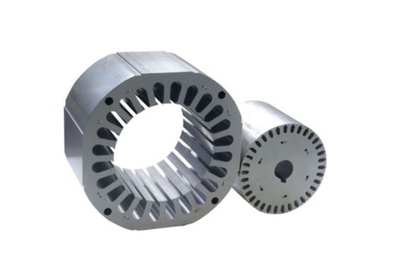 Rotor y estator de estampado de núcleo de hierro de chapa de acero de silicio para aplicaciones personalizadas