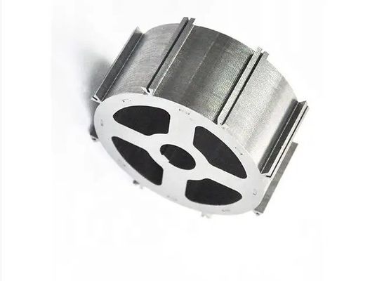 Rotor y estator de estampado de núcleo de hierro de chapa de acero de silicio para aplicaciones personalizadas