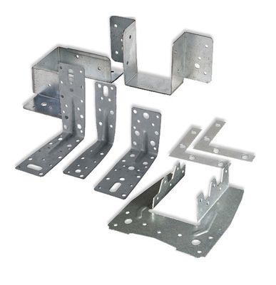 Bracket L de construcción metálica personalizada para objetos de función de soporte