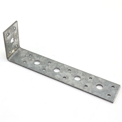 Bracket L de construcción metálica personalizada para objetos de función de soporte