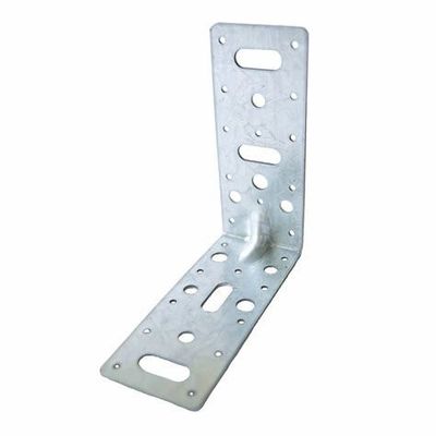 Bracket L de construcción metálica personalizada para objetos de función de soporte