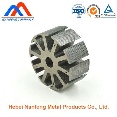 61.5*35.5*24 ranuras*0.2*12 mm dimensiones del estator núcleos laminados para el motor Nanfeng personalizable