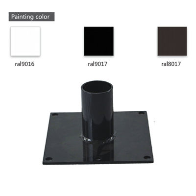 Soporte de montaje de pared no estándar en forma de T para soporte de tenón superior de poste personalizado