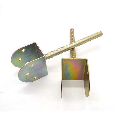 Anclas de postes de base de cercas de tornillo de metal personalizadas para el apoyo de estabilidad de la casa del marco de madera