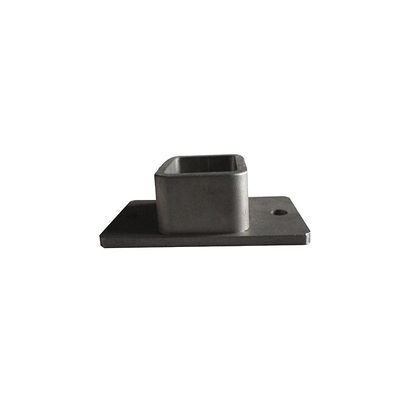 Base de apoyo de los postes de cercas de acero de soldadura de metal galvanizado no estándar