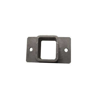 Base de apoyo de los postes de cercas de acero de soldadura de metal galvanizado no estándar