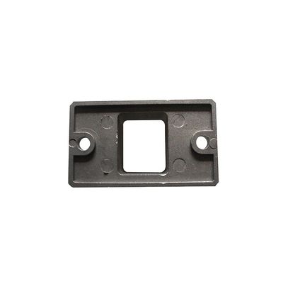 Base de apoyo de los postes de cercas de acero de soldadura de metal galvanizado no estándar