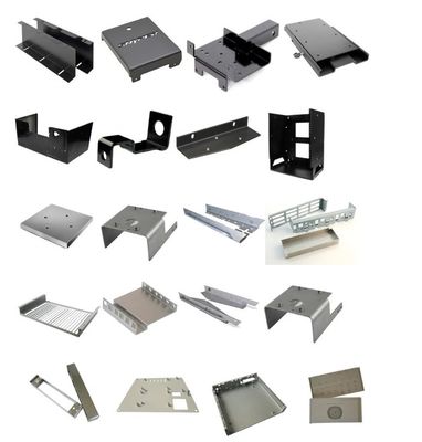 OEM ODM piezas de estampado de 3 mm de hoja de metal de flexión y corte por láser soporte con revestimiento