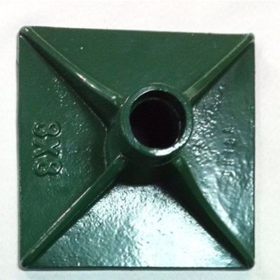 Utilizado ampliamente y personalizado baranda de protección de hierro fundido base fija con certificado EU/ISO9001 2008