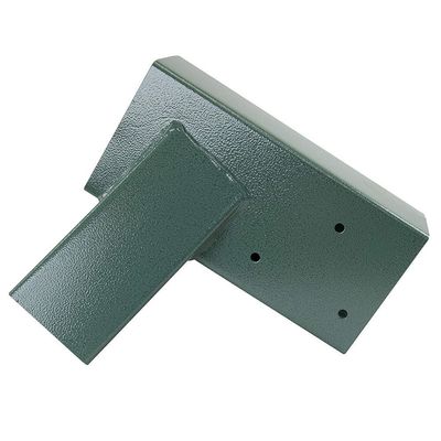 Triángulo de soporte pesado polvo verde de acero al carbono Patio swing para interiores exteriores