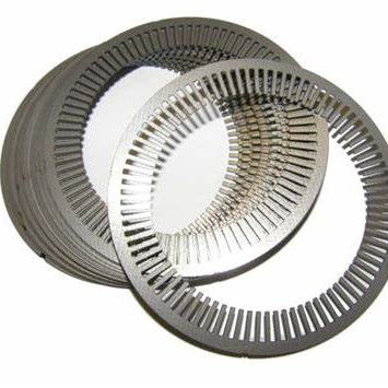 Proceso de afinación del rotor y el estator de acero de silicio de alta tolerancia Nanfeng 0,05 mm Tolerancia