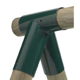Logotipo personalizado Pipe Swing Set Marco de ajuste colgante para el centro del patio de recreo hardware