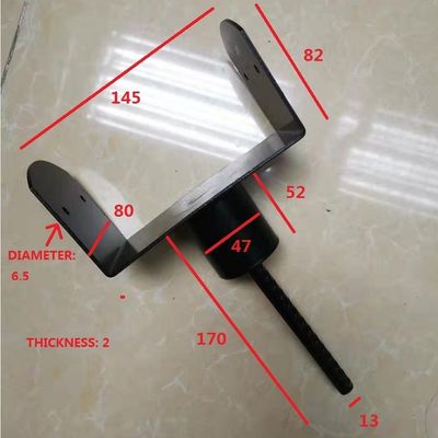 Fabricación de elementos de apoyo de cercas de tornillo metálicas