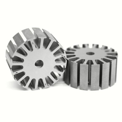 100% de inspección OEM rotor de acero de silicio y láminas de estator apilables para laminación de motores
