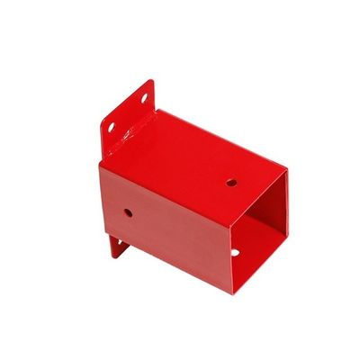 Conector de pared de viga cuadrada personalizado para pintura de metal con rociador ajustable