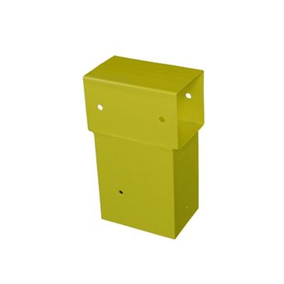 Conector de pared de viga cuadrada personalizado para pintura de metal con rociador ajustable