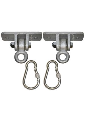 2 colgantes de acoplamiento de hierro flexibles de trabajo pesado para conjuntos de madera incluye 2 ganchos de enganche